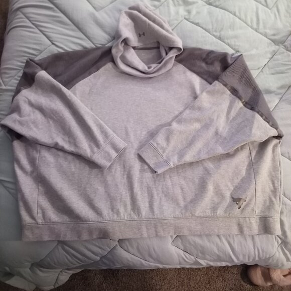 Under Armour Project Rock Oversized Hoodie Size L - Picture 1 of 5